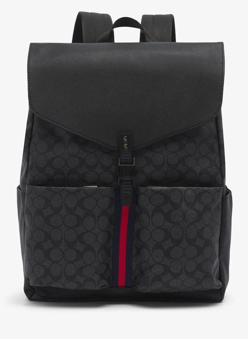 روبرت وود حقائب ظهر كاجوال بقفل ملفوف